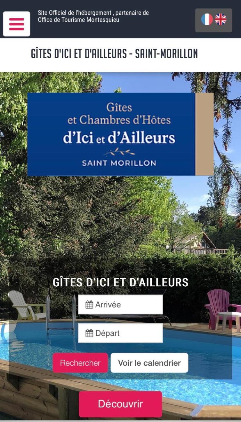 Chambres D'Elisa Saint-Morillon Luaran gambar